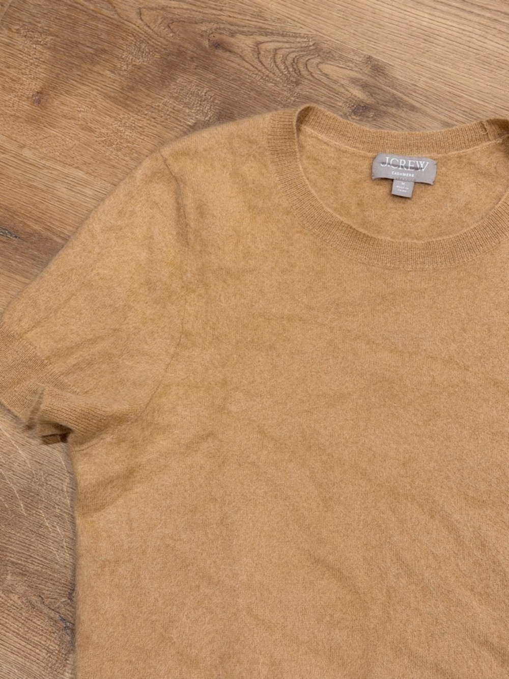 J Crew Brushed cashmere relaxed T-shirt - Picture 3 of 3